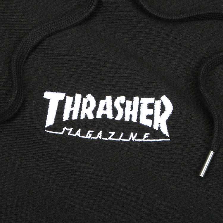 Thrasher - Heavyweight Embroidered Mag Logo Hoodie
Color : Black