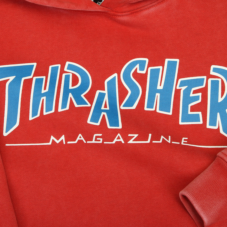 Thrasher - Parra Mag Hoodie
Color : Red