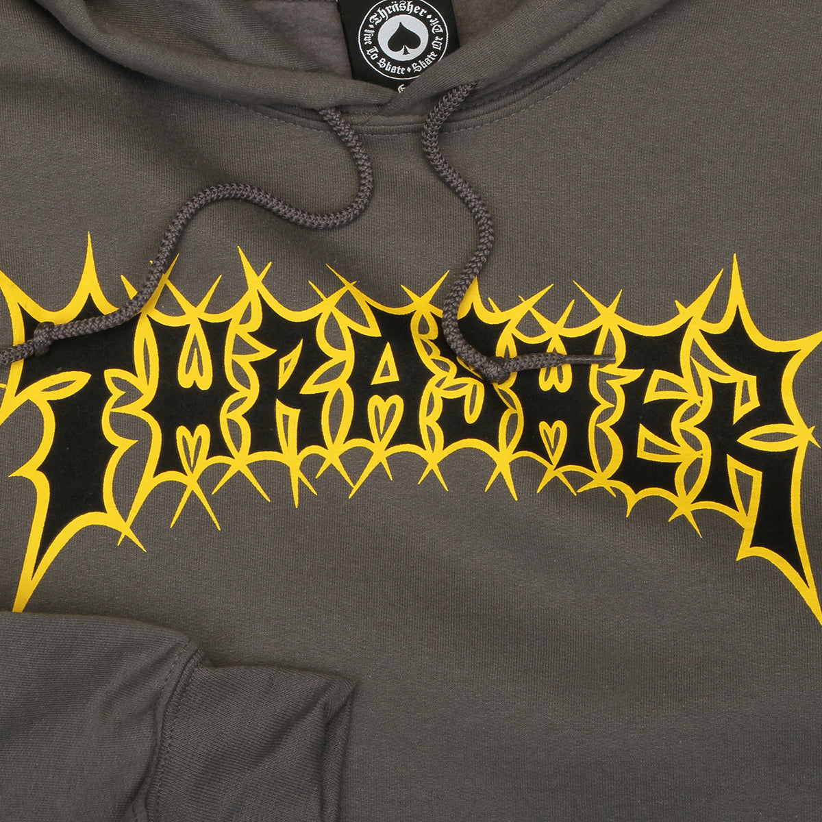 Thrasher - Spikey Hoodie
Color : Charcoal