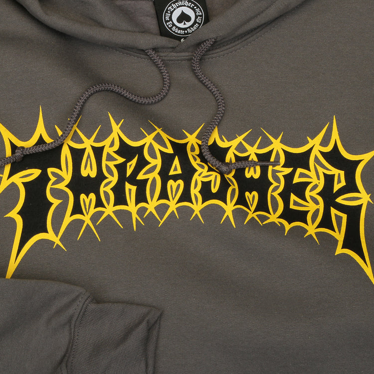 Thrasher - Spikey Hoodie
Color : Charcoal
