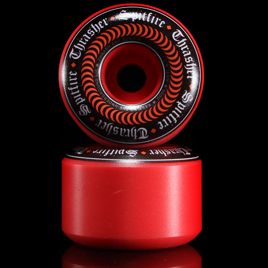 Spitfire - Spitfire x Thrasher Oath Wheel
Color : Red