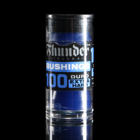 Thunder - Premium Bushings
Color : Navy
Durometer : 100