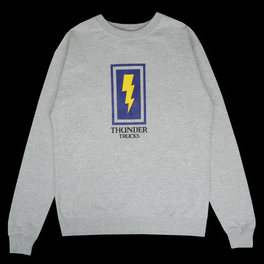 Thunder | Boxed Bolt Crewneck Sweatshirt Grey Heather