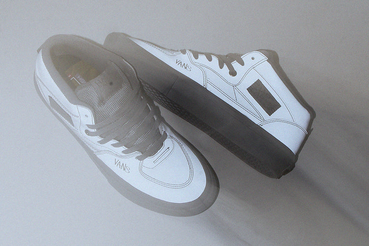 Vans - Skate Half Cab by Atiba
Style # VN0A5FCDBH71
Color : Light Gray