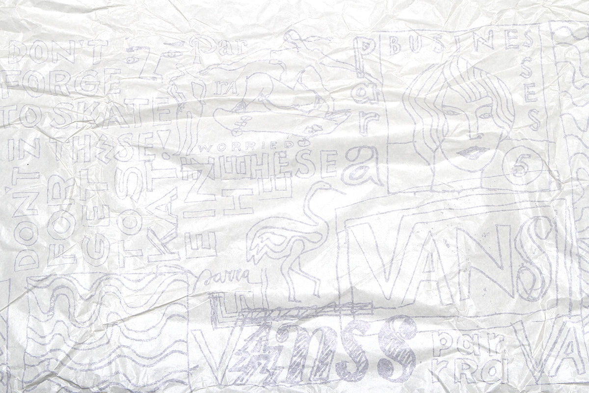 Vans OTW - Old Skool 36 x Parra
Style # VN000Y11HFC1
Color : Midnight / Carmine