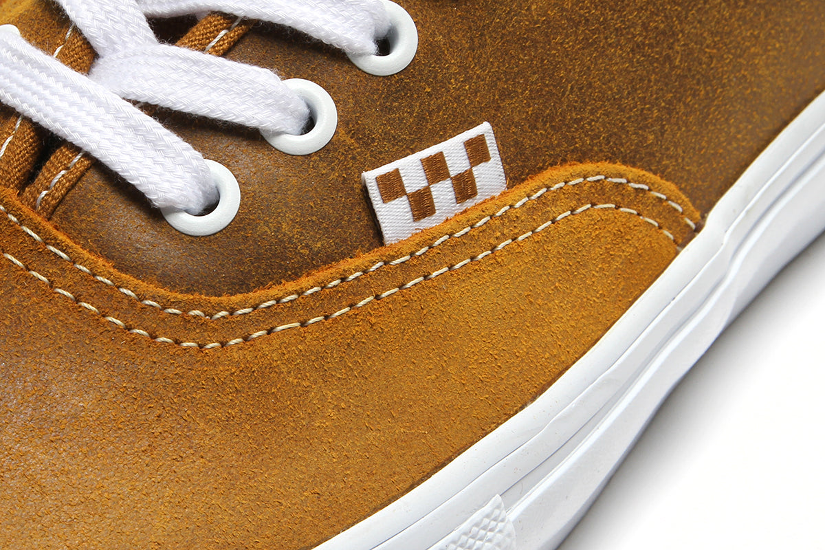 Vans Skate Authentic Leather Golden Brown