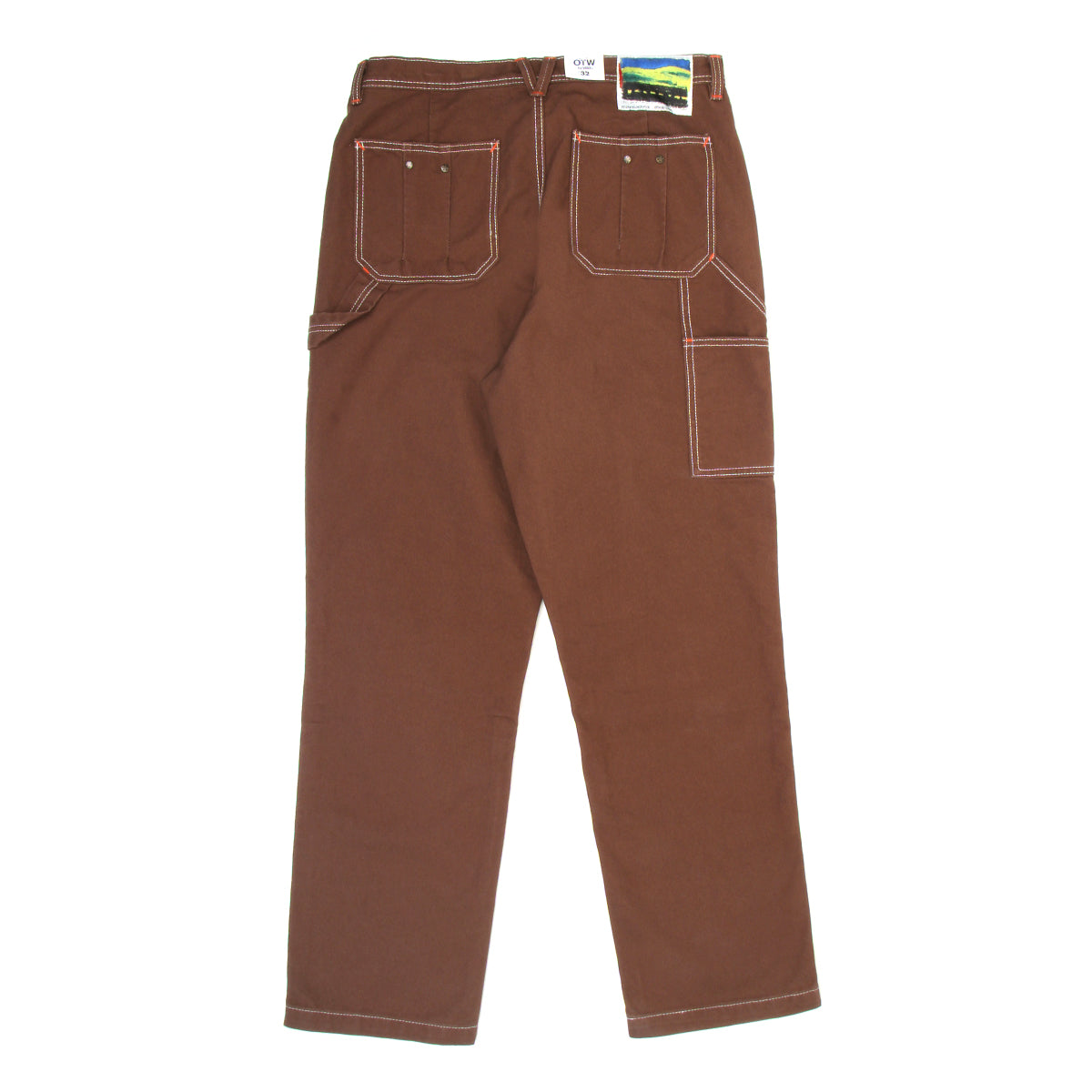 Vans OTW x Julian Klincewicz Carpenter Pant
Style # VN000RSEFTW1
Color : Brown