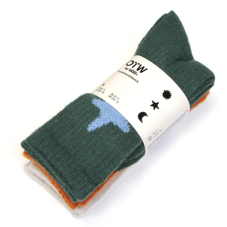 Vans OTW x Julian Klincewicz Socks (3-Pack)
Style # VN000RSA4481
Color : Multi