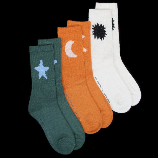Vans OTW x Julian Klincewicz Socks (3-Pack)
Style # VN000RSA4481
Color : Multi