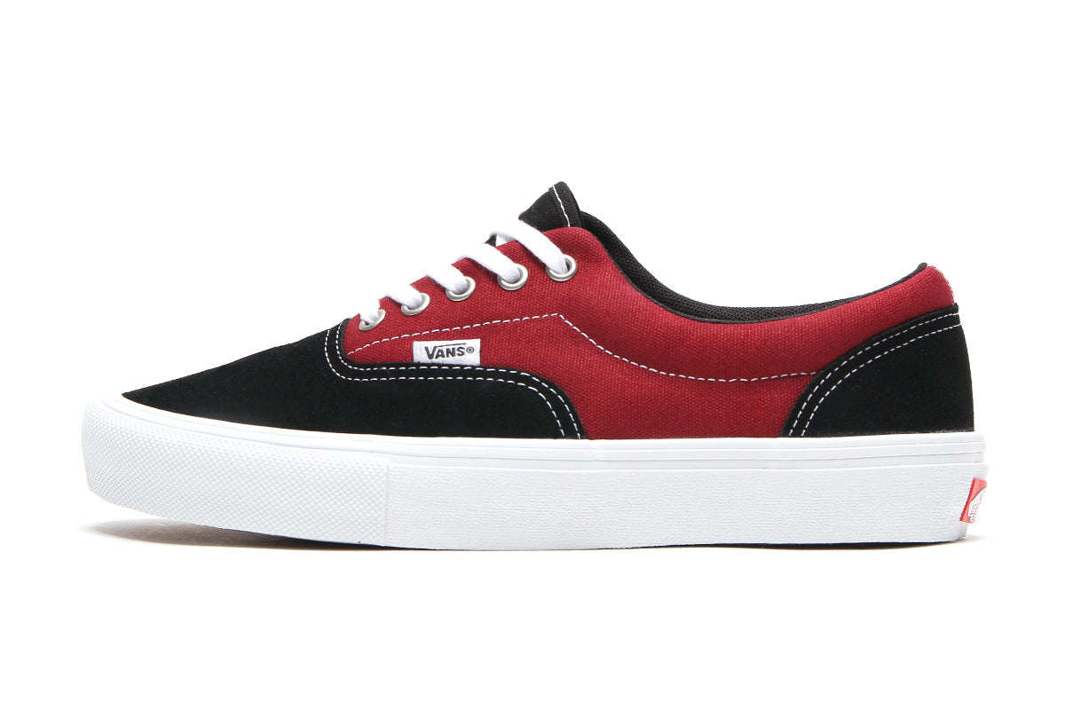 Vans - Skate Era
Style # VN000ECRBDK1
Color : Black / Dark Red