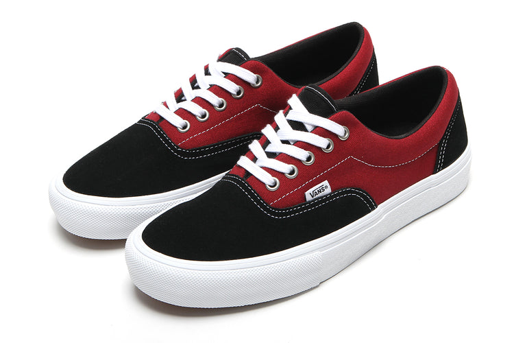 Vans - Skate Era
Style # VN000ECRBDK1
Color : Black / Dark Red