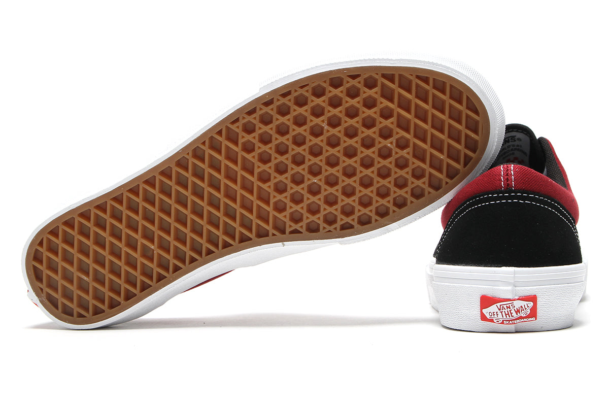 Vans - Skate Era
Style # VN000ECRBDK1
Color : Black / Dark Red