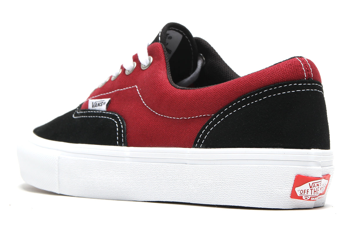Vans - Skate Era
Style # VN000ECRBDK1
Color : Black / Dark Red