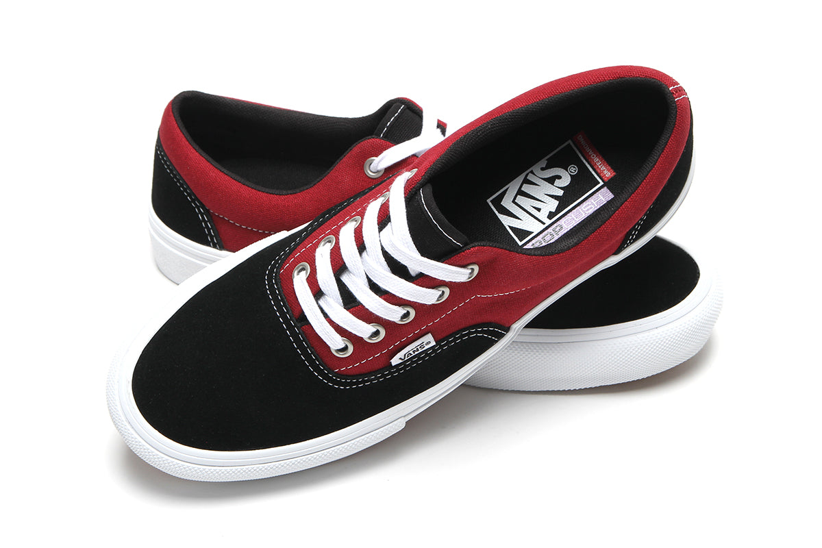 Vans - Skate Era
Style # VN000ECRBDK1
Color : Black / Dark Red