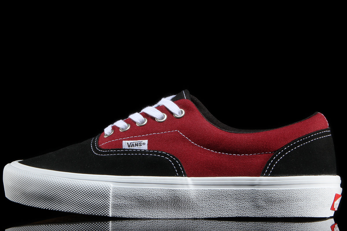 Vans - Skate Era
Style # VN000ECRBDK1
Color : Black / Dark Red