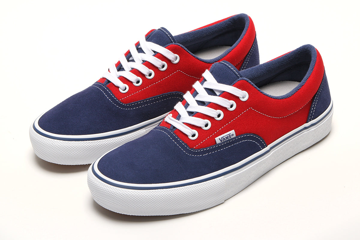 Vans - Skate Era
Style # VN000ECR3QG1
Color : Blue / Red