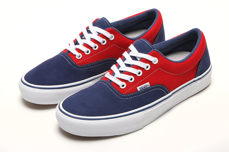 Vans - Skate Era
Style # VN000ECR3QG1
Color : Blue / Red