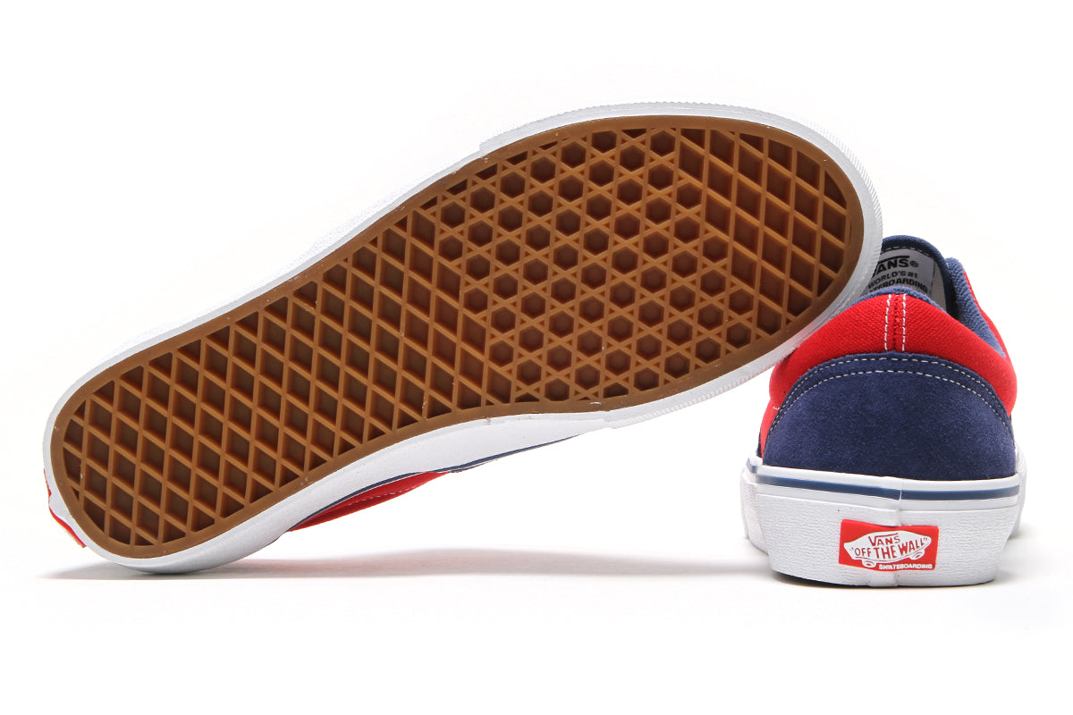 Vans - Skate Era
Style # VN000ECR3QG1
Color : Blue / Red