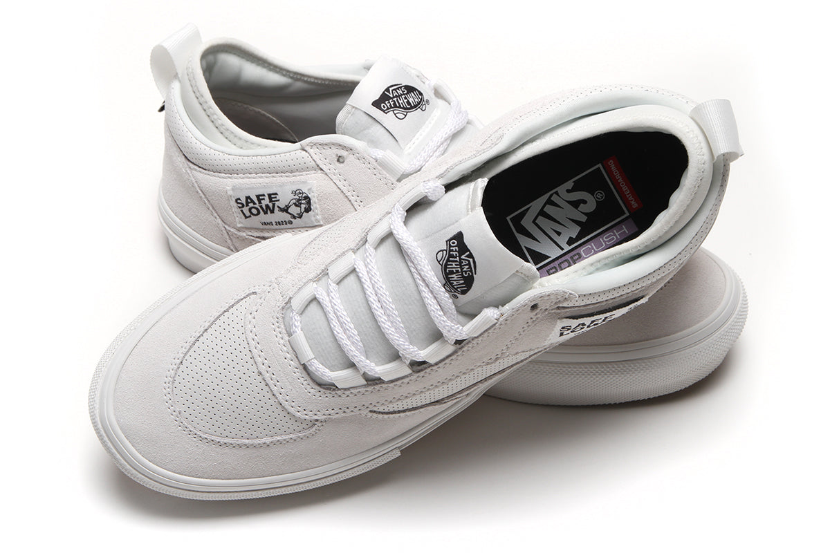 Vans - Skate Safe Low
Style # VN000EG9JVY1
Color : Blanc De Blanc