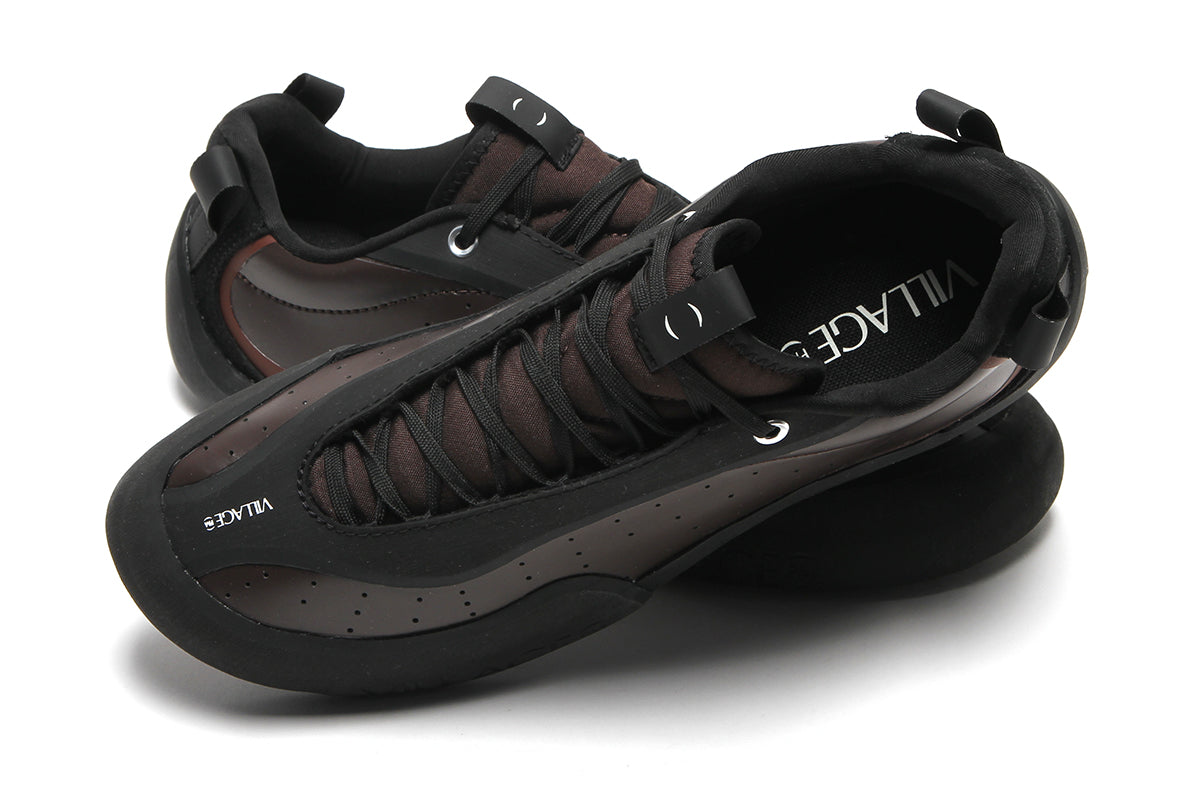 Village PM - 2 PM
Color : Maroon / Natural Black