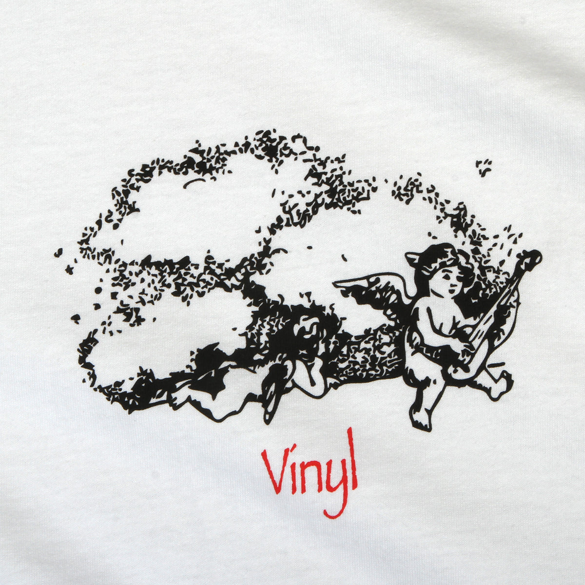 Vinyl - Angel T-Shirt
Color : White