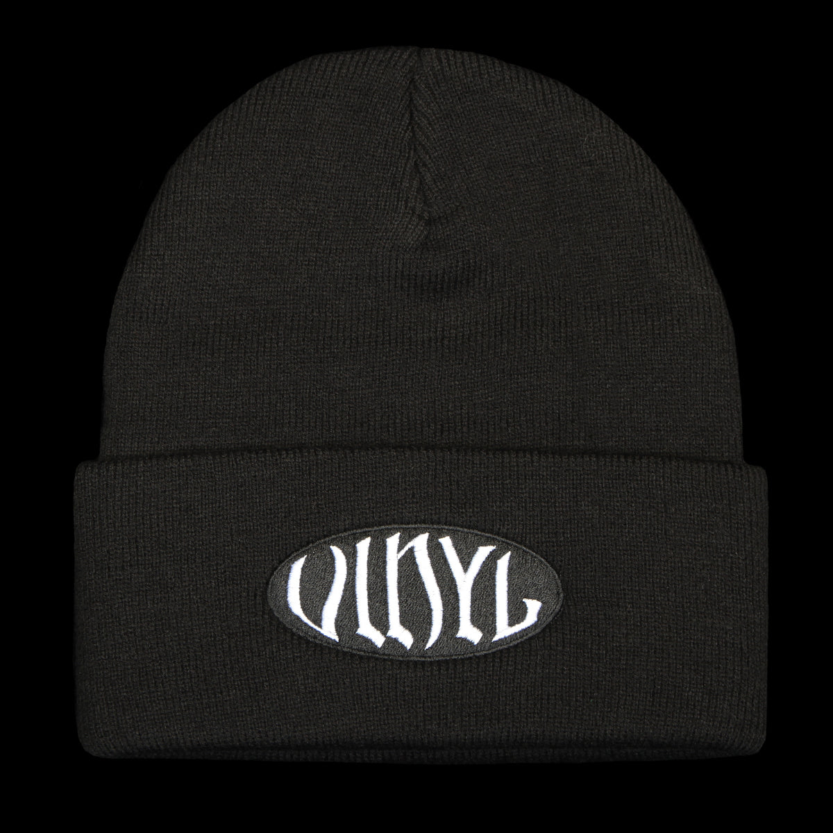Vinyl - Oval Beanie
Color : Black