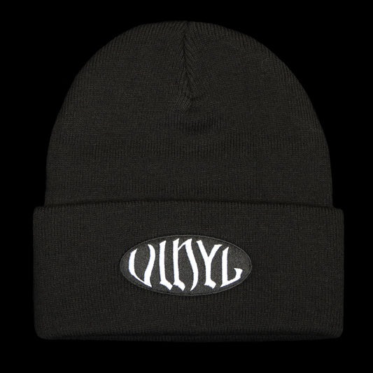 Vinyl - Oval Beanie
Color : Black