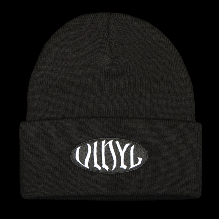 Vinyl - Oval Beanie
Color : Black