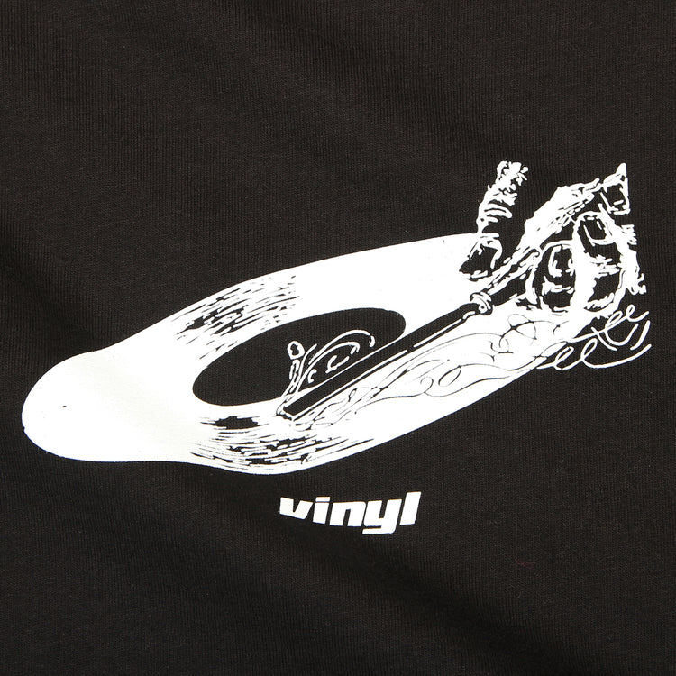 Vinyl - Record T-Shirt
Color : Black
