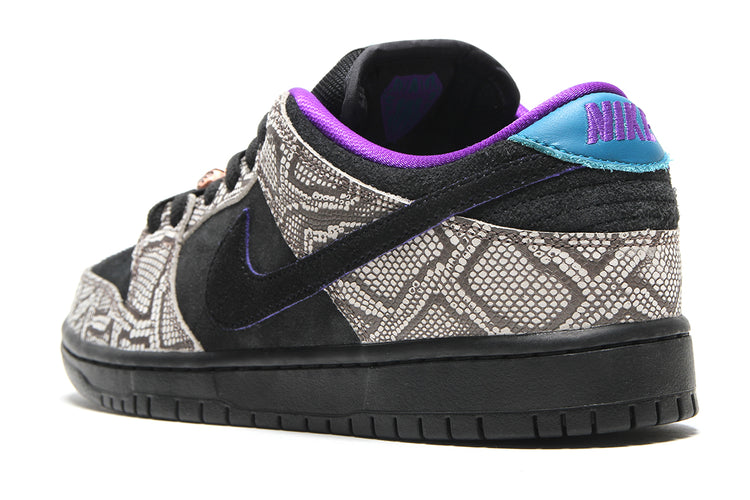 Nike SB - Dunk Low Pro x Dashawn Jordan
Style # IB6208-200
Color : String / Black / Bright Spruce / Fierce Purple