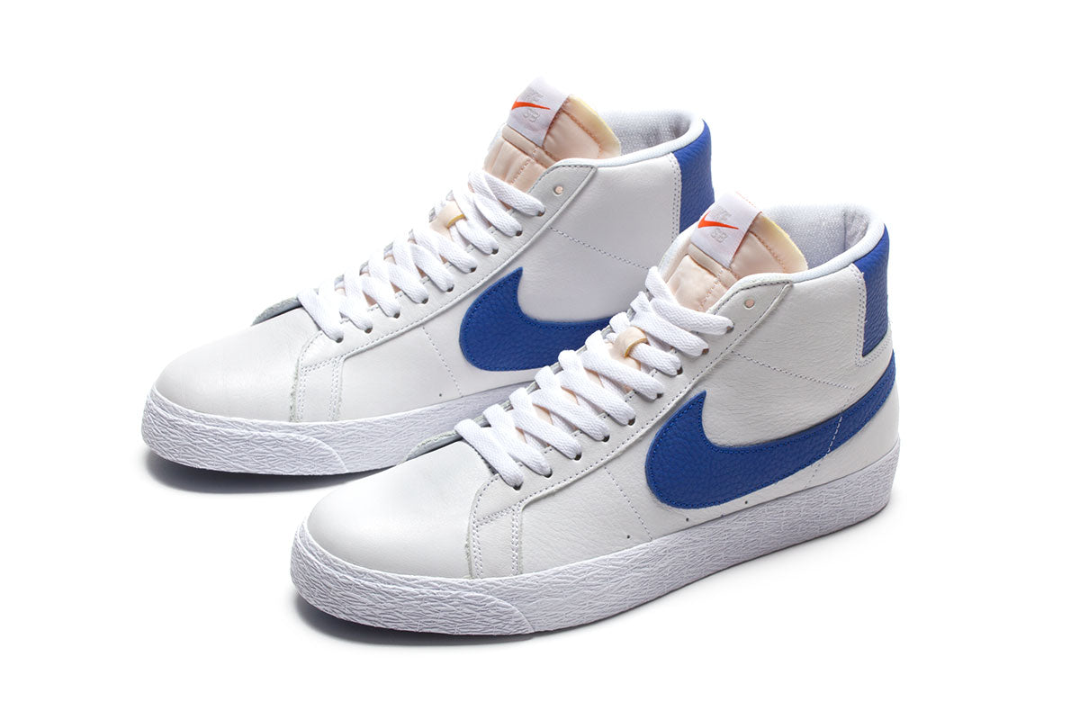 High Top Nike Sb Blazer Mid White Team Royal Nike SB Blazer Mid