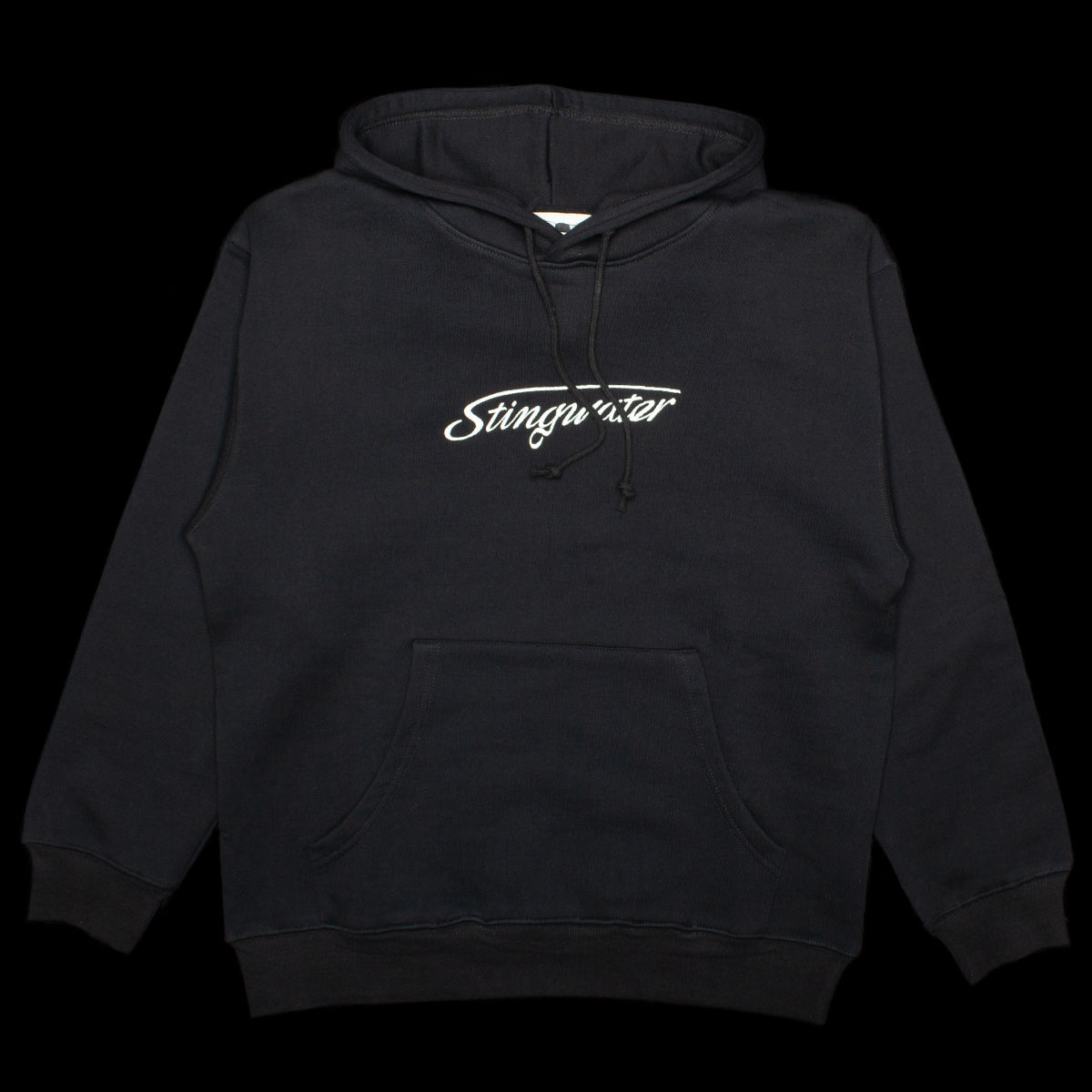 Stingwater Signature Logo Hoodie Black