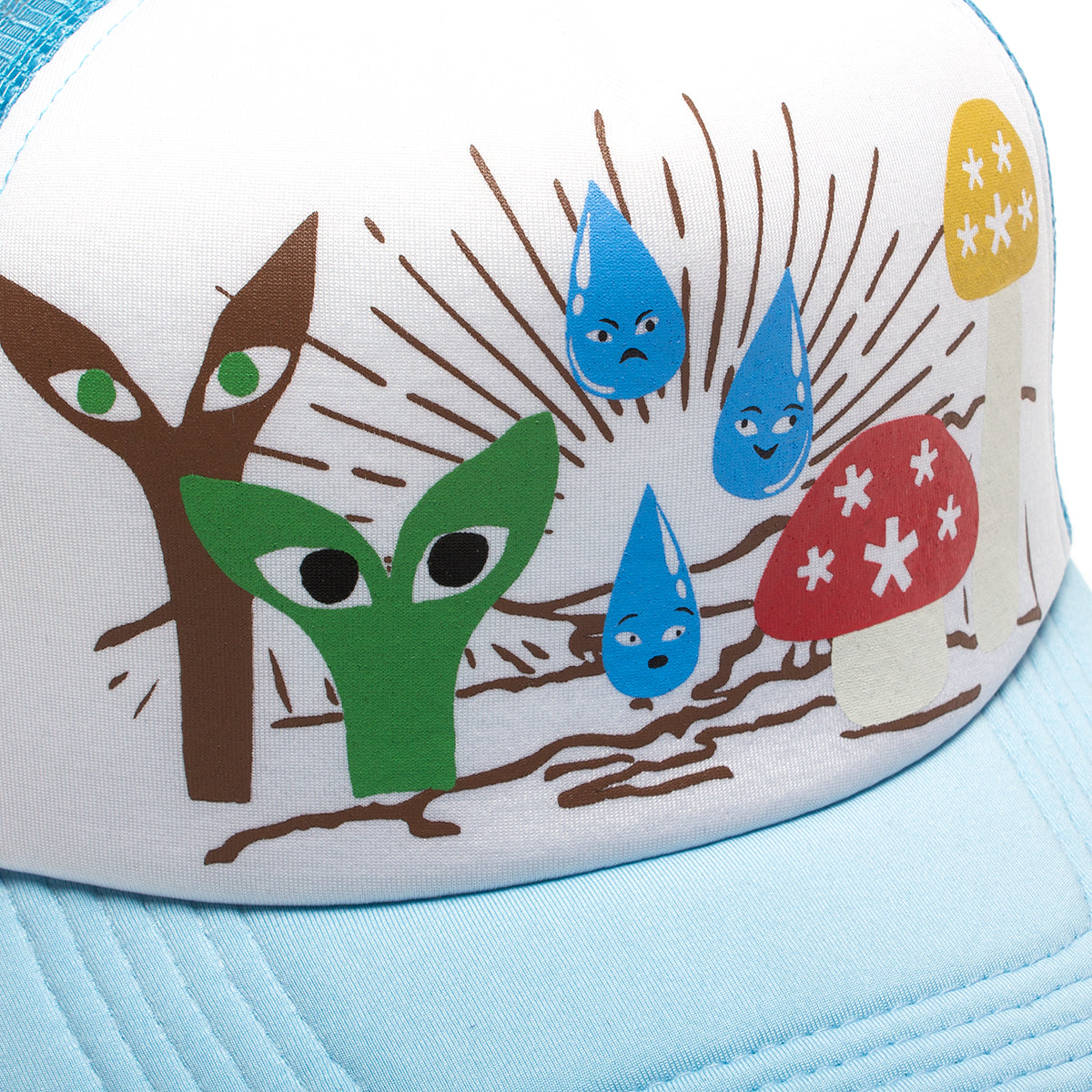 Stingwater Groe Together Trucker Hat Color : Baby Blue