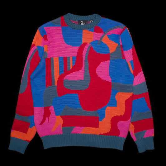 by Parra Sitting Pear Pattern Knitted Pullover