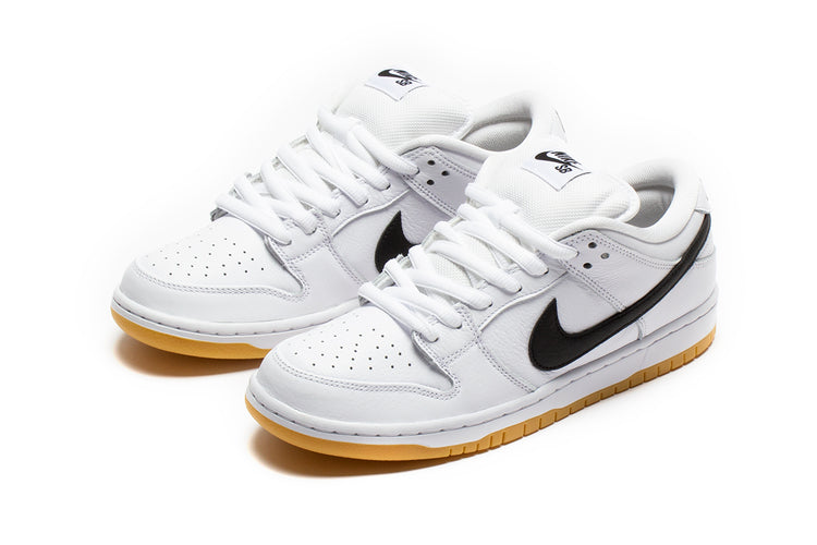 Nike SB Dunk Low Pro ISO  White / Black / Gum Light Brown