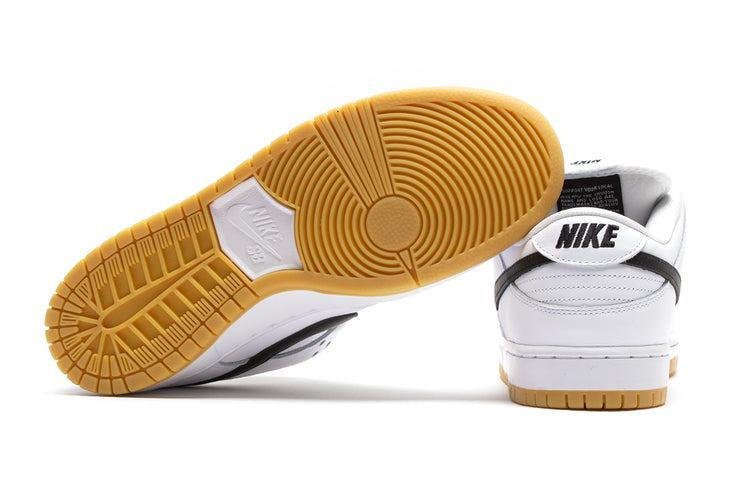 Nike SB Dunk Low Pro ISO  White / Black / Gum Light Brown