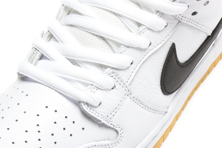 Nike SB Dunk Low Pro ISO  White / Black / Gum Light Brown