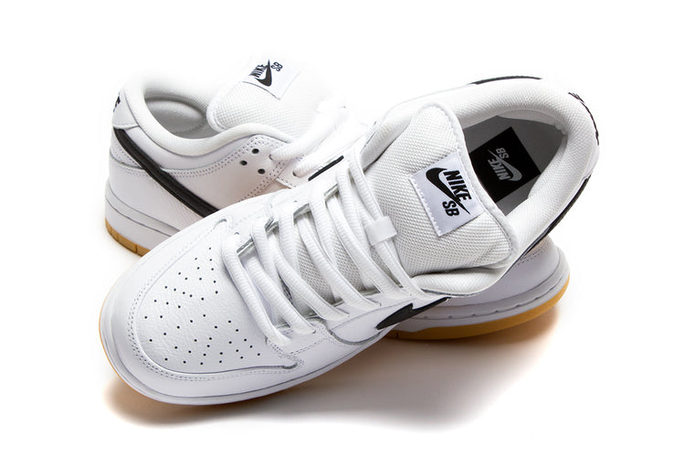 Nike SB Dunk Low Pro ISO  White / Black / Gum Light Brown