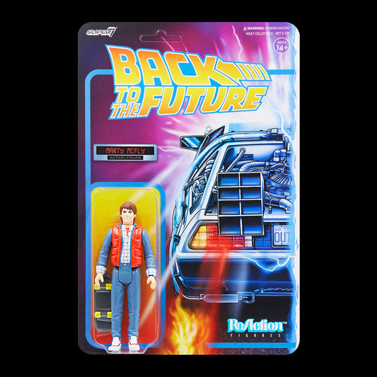 Super7 Back to the Future Reaction Figure Wave 2 - Marty McFly 