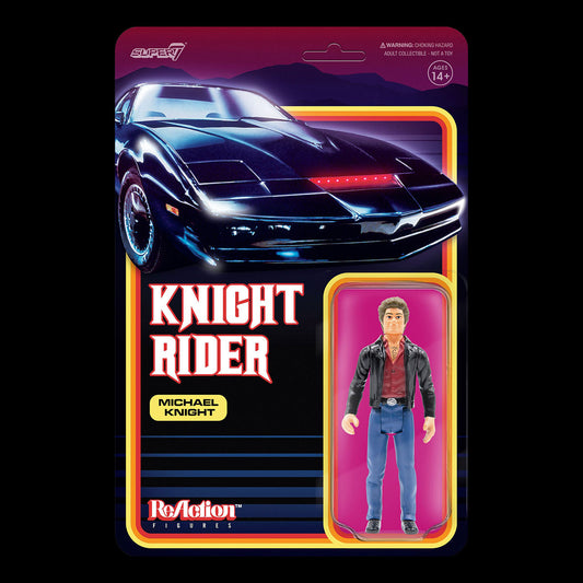 Super7 Knight Rider Reaction Figure - Michael Knight