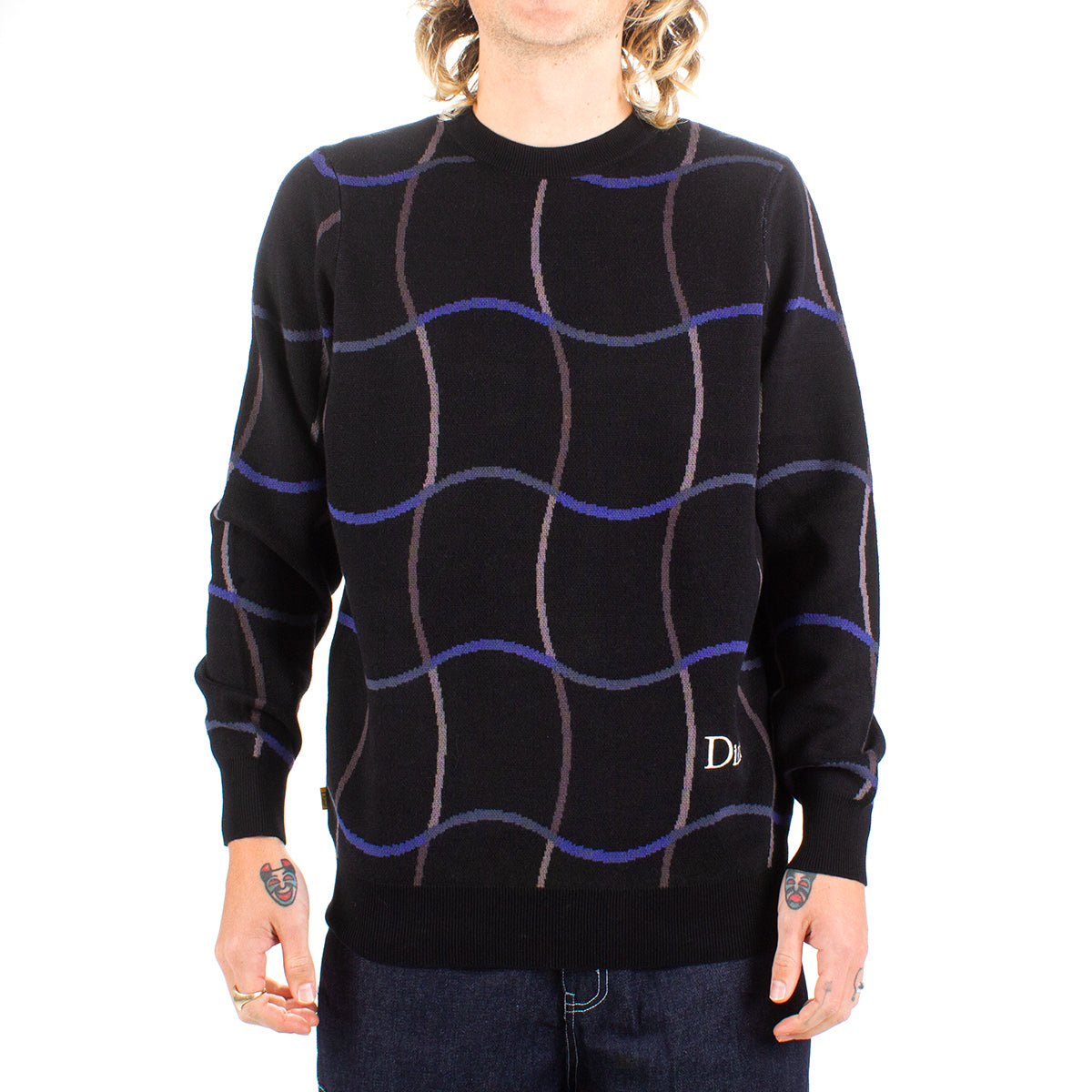 DIME WAVE KNIT SWEATER S 新品 POLAR GX1000-