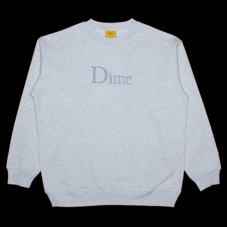 DIME Classic Logo Crewneck XLサイズ アッシュ-