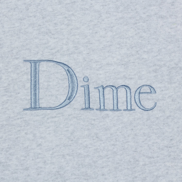 Dime Classic Logo Crewneck Ash