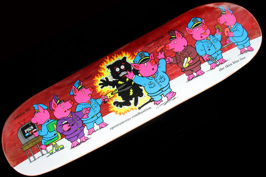 Pigs BBQ Red Deck 8.5"