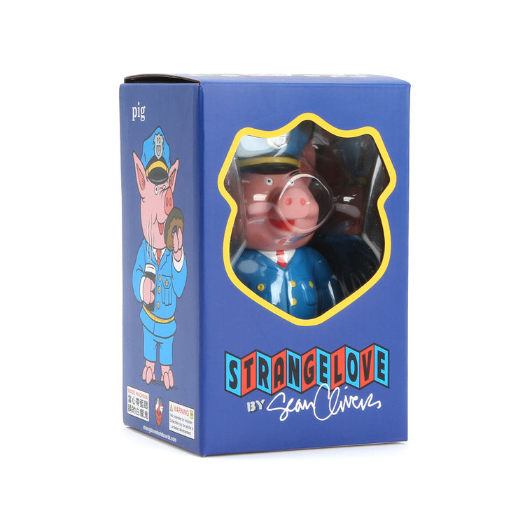 StrangeLove Pig Officer Vinyl Toy