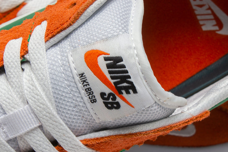 Nike SB / BRSB Deep Orange / White