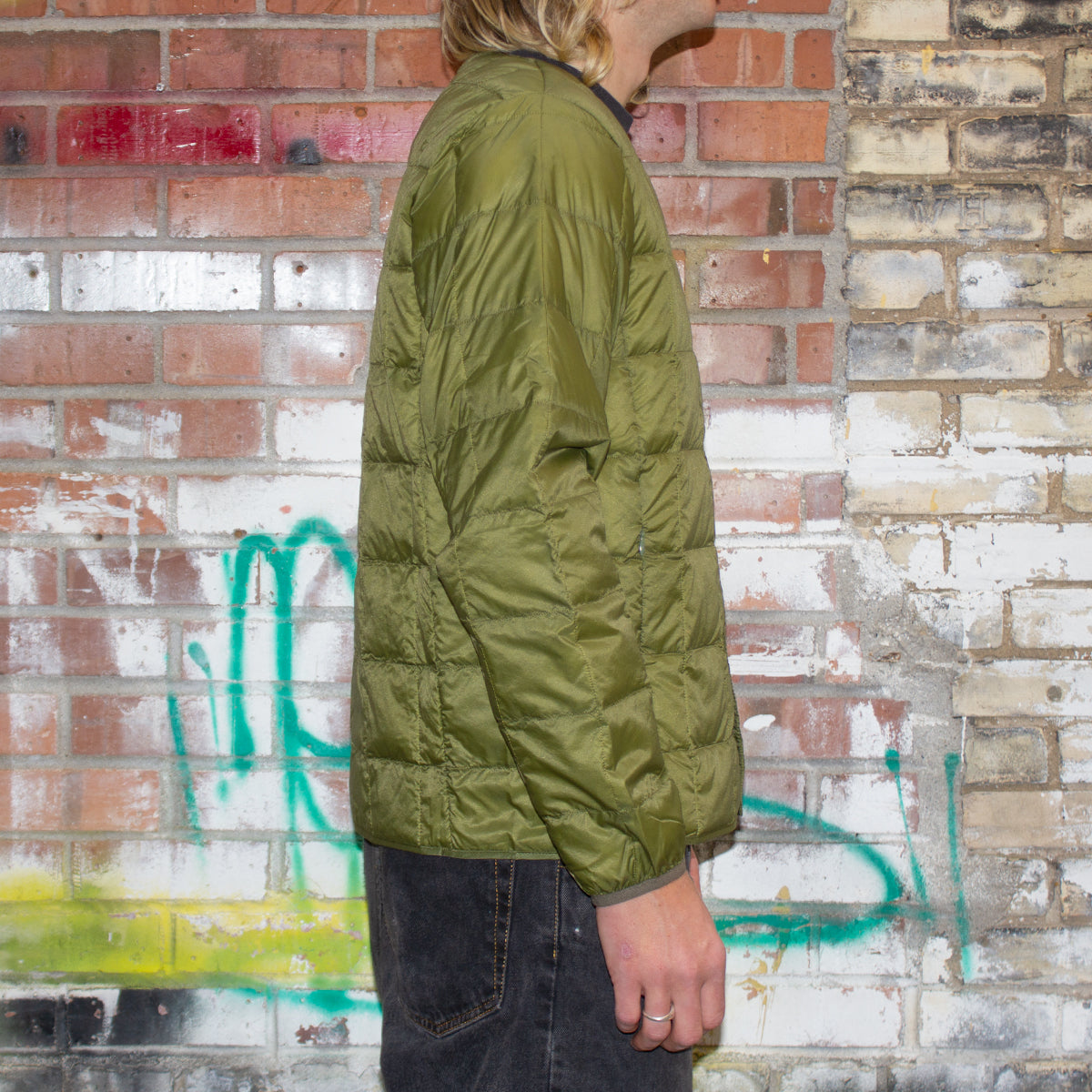 Taion x Gramicci Inner Down Jacket Olive