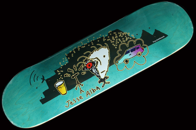 Jesse Alba Deck - 8.5 - Teal