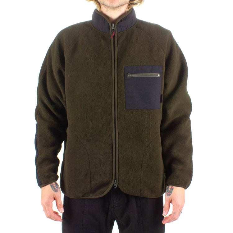 Gramicci Boa Fleece Jacket Olive