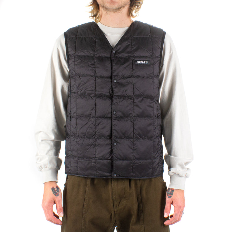 Taion x Gramicci Inner Down Vest Black